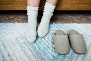 Como ponerse los calcetines una persona mayor.