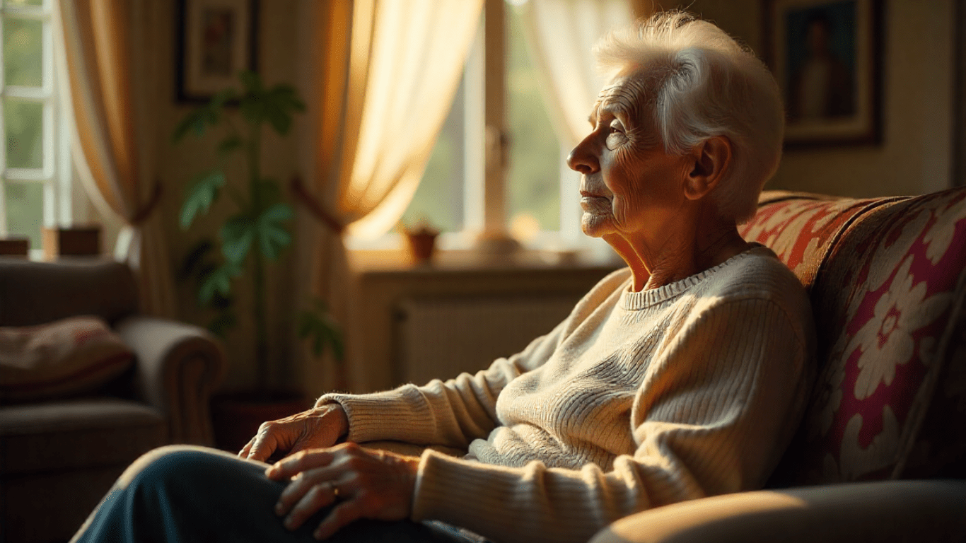 Mensajes de cariño para una persona mayor que vive sola