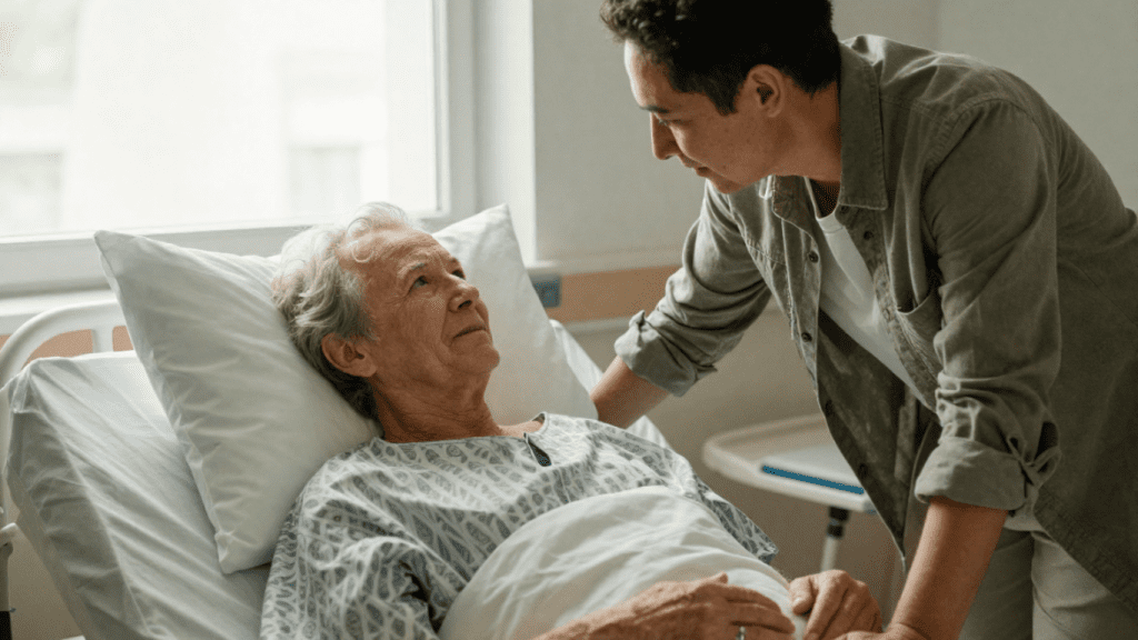 Frases bonitas para animar a una persona mayor en el hospital