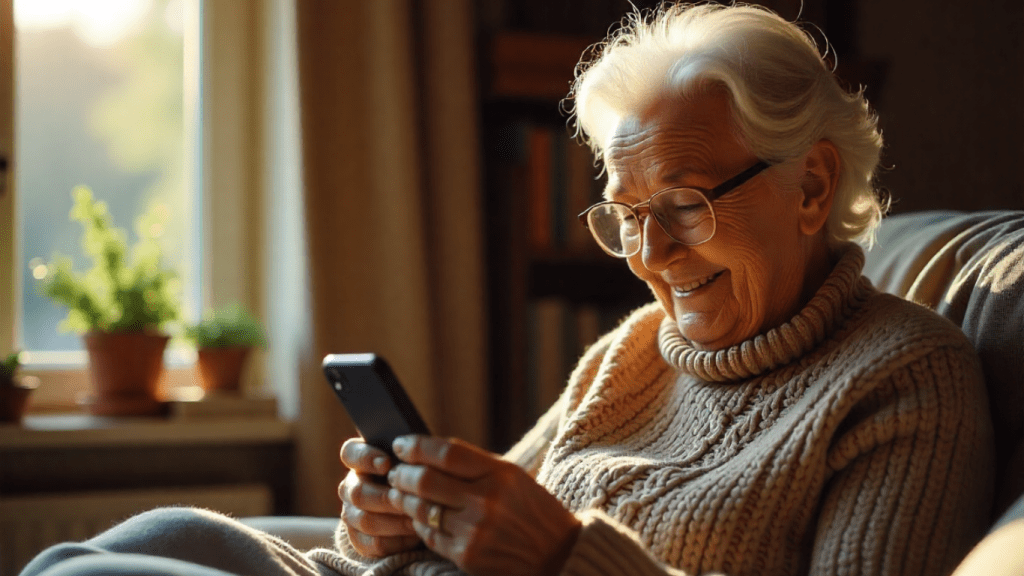 Mensajes de cariño para una persona mayor que vive sola