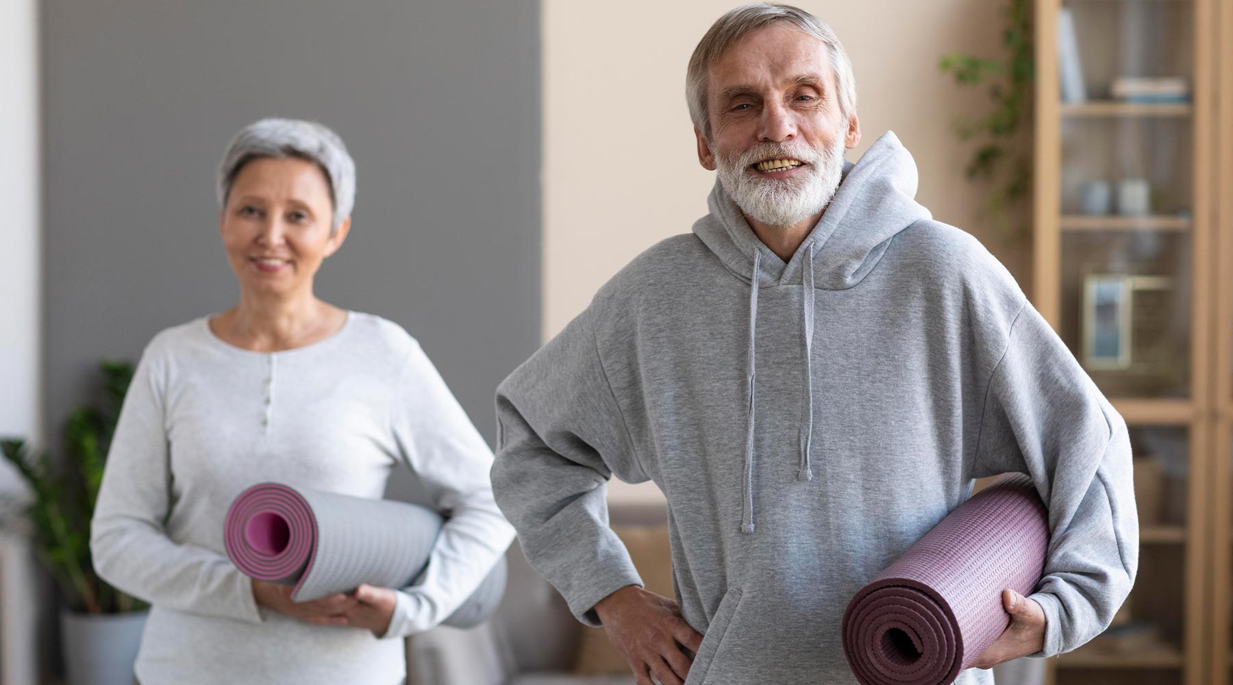 Ejercicios de yoga para personas mayores