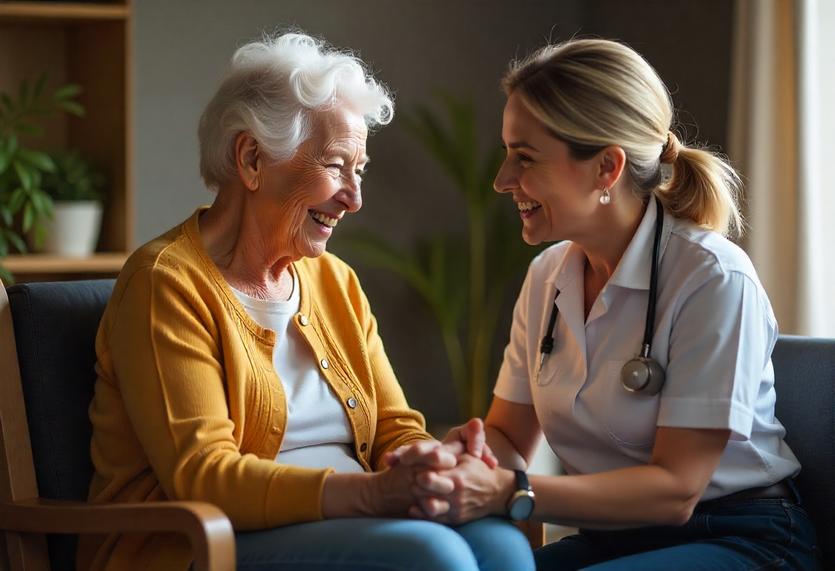 Atención a mayores dependientes en Madrid