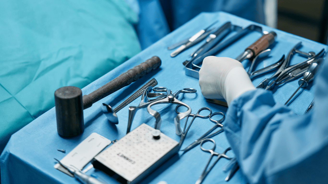 Rotura de cadera en personas mayores.