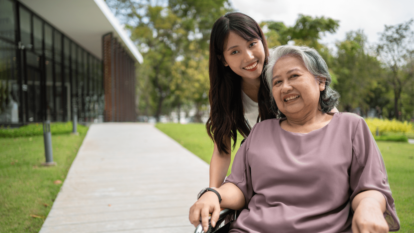 Cuidadores de personas con Alzheimer.