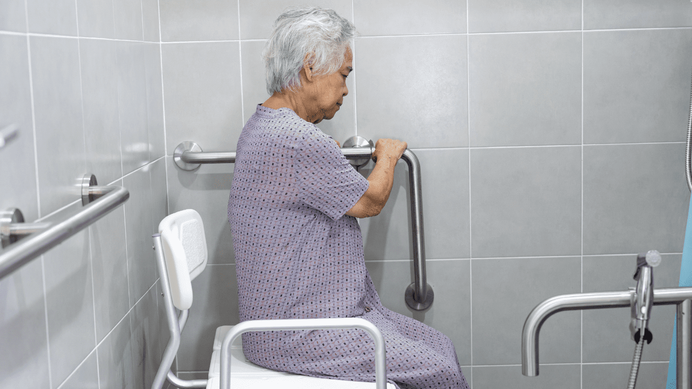 Duchas para personas mayores.