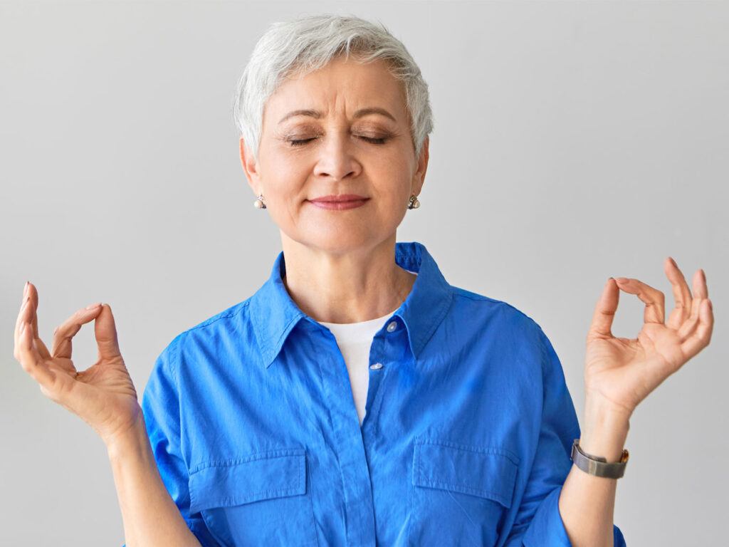 Ejercicios de respiración para personas mayores