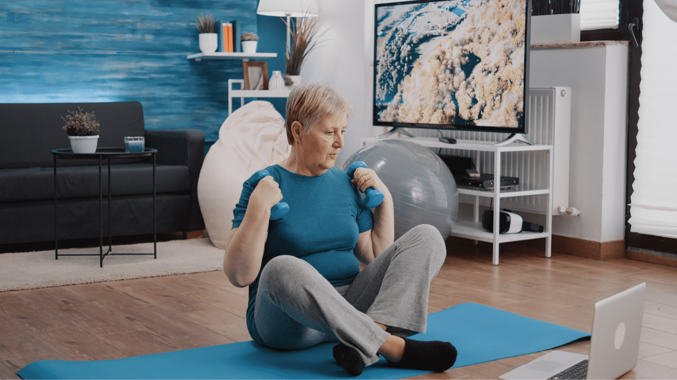 entrenamiento de fuerza para personas mayores