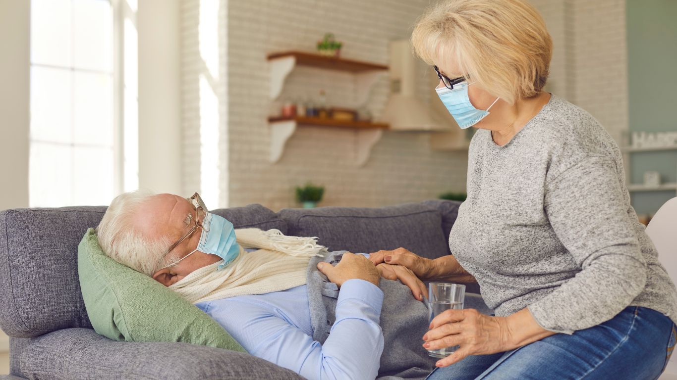 Es contagiosa la neumonía en adultos mayores