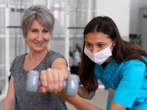 fisioterapia para personas mayores