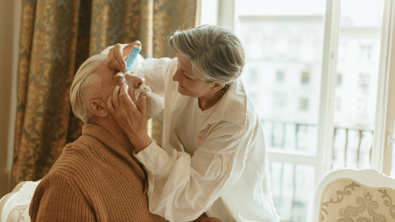 visión doble en personas mayores 
