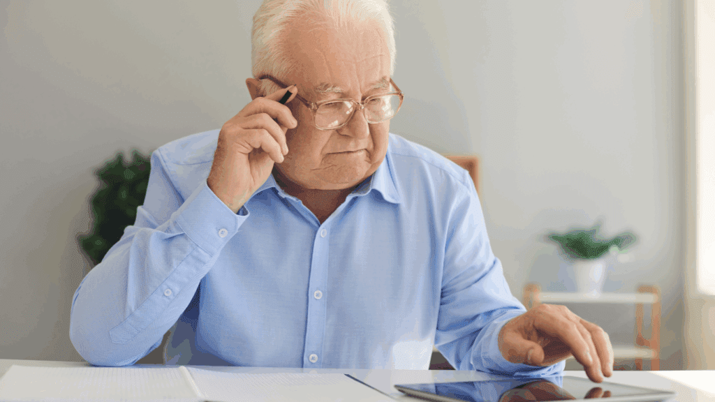 visión doble en personas mayores